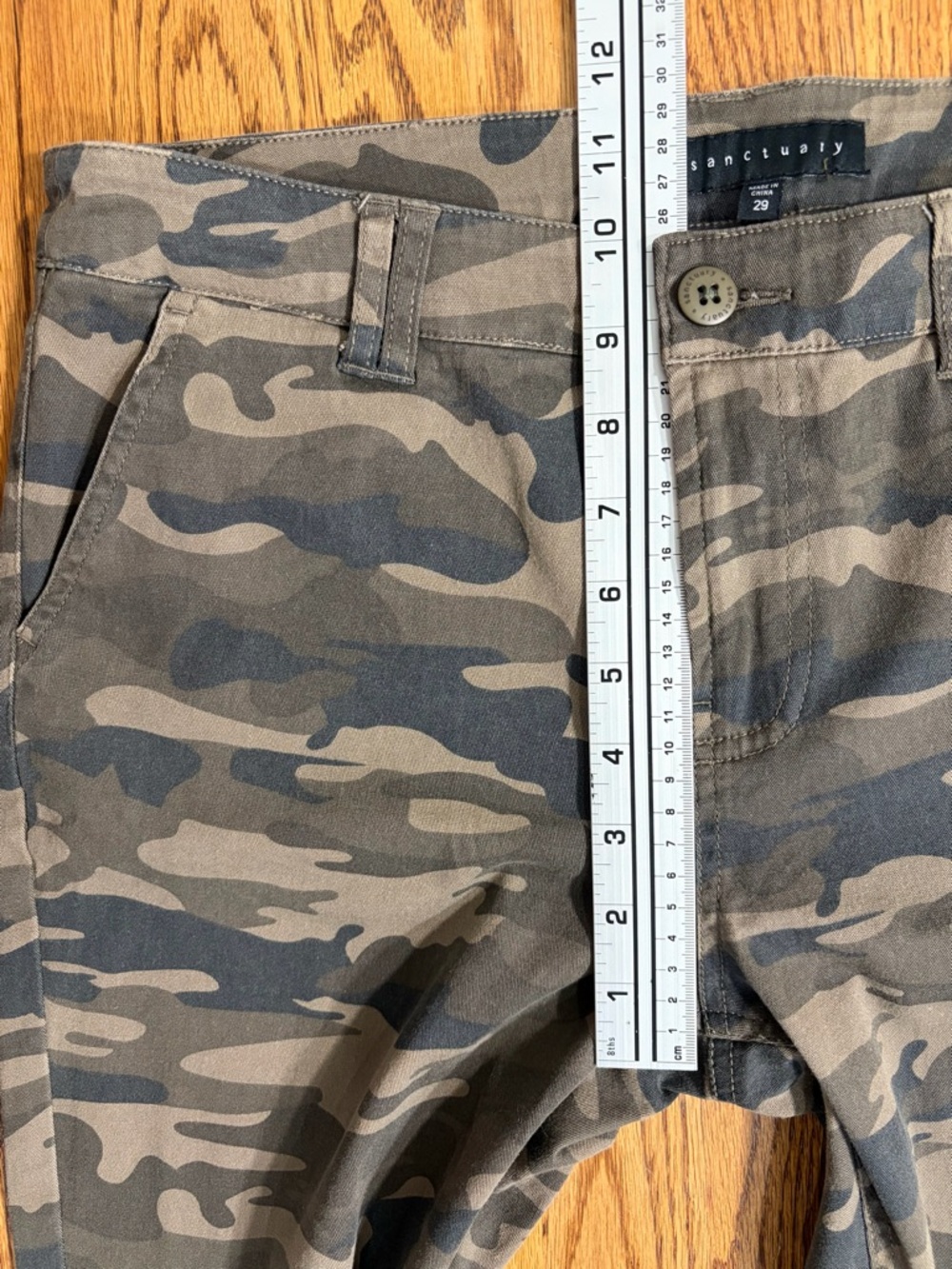 Sanctuary Skinny Camo Pants sz 29 - Picture 4 of 8